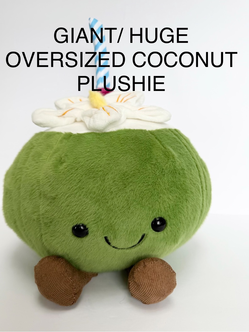 OVERSIZED GIANT Coconut Plush